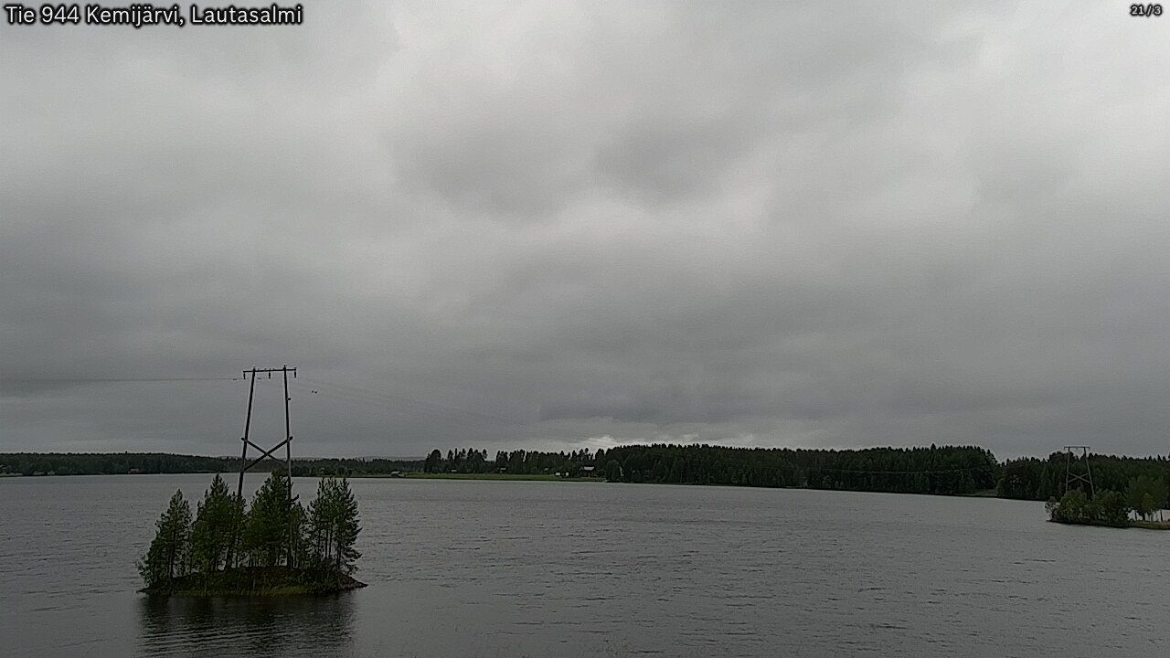 Kelikamerat Kuva Tie 944 Kemijärvi, Lautasalmi, Kemijärvi, Lappi