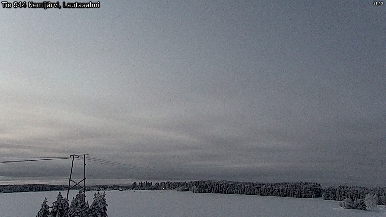 Kelikamerat Kuva Tie 944 Kemijärvi, Lautasalmi, Kemijärvi, Lappi