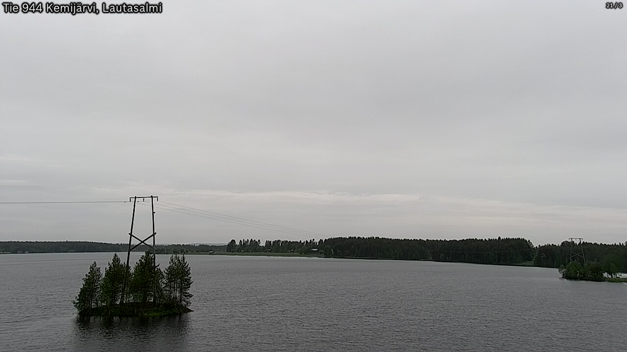 Kelikamerat Kuva Tie 944 Kemijärvi, Lautasalmi, Kemijärvi, Lappi
