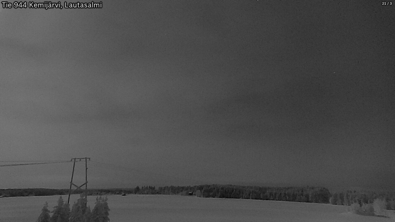 Kelikamerat Kuva Tie 944 Kemijärvi, Lautasalmi, Kemijärvi, Lappi