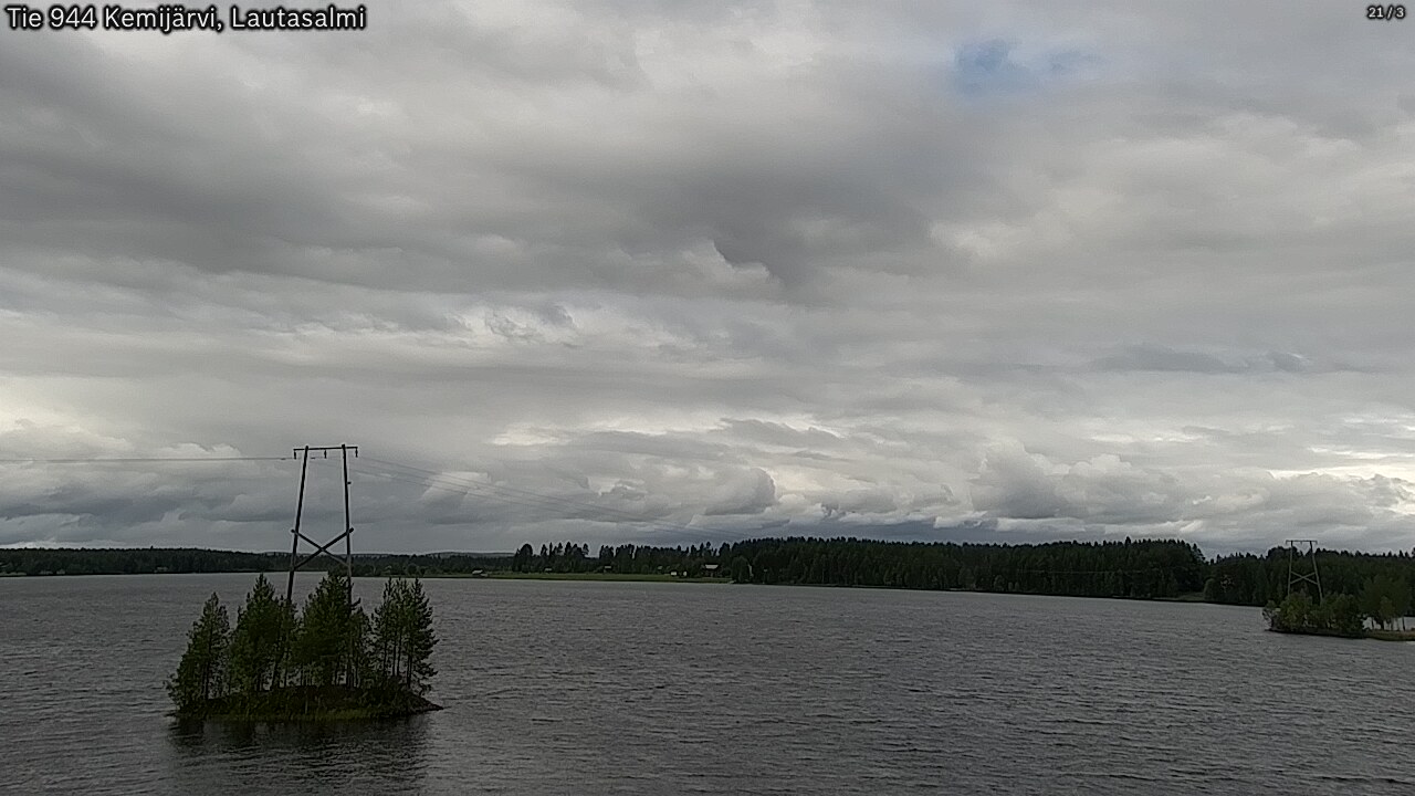 Kelikamerat Kuva Tie 944 Kemijärvi, Lautasalmi, Kemijärvi, Lappi