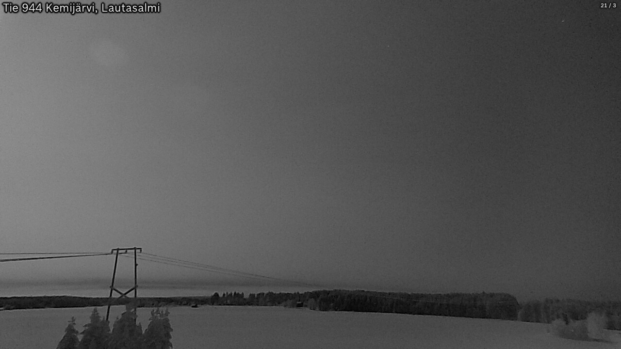 Kelikamerat Kuva Tie 944 Kemijärvi, Lautasalmi, Kemijärvi, Lappi