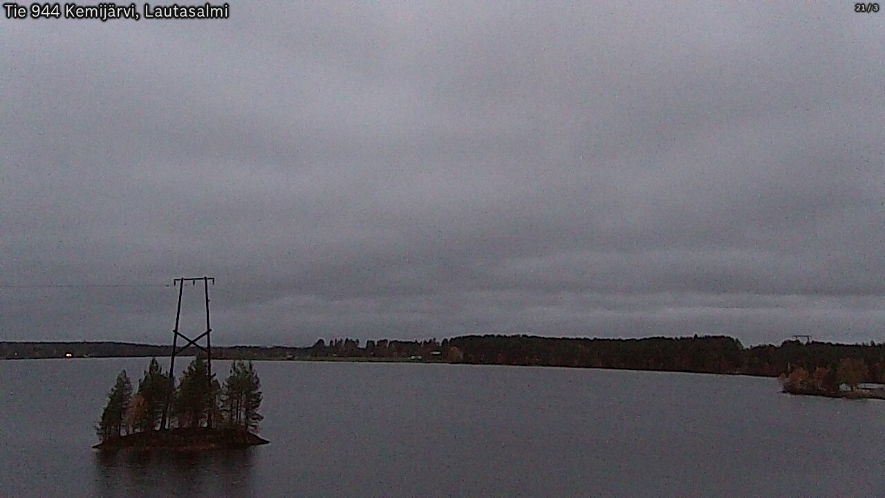 Kelikamerat Kuva Tie 944 Kemijärvi, Lautasalmi, Kemijärvi, Lappi