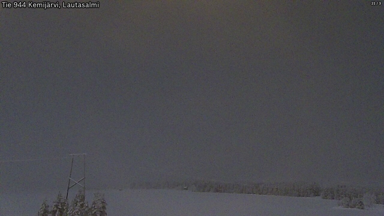 Kelikamerat Kuva Tie 944 Kemijärvi, Lautasalmi, Kemijärvi, Lappi