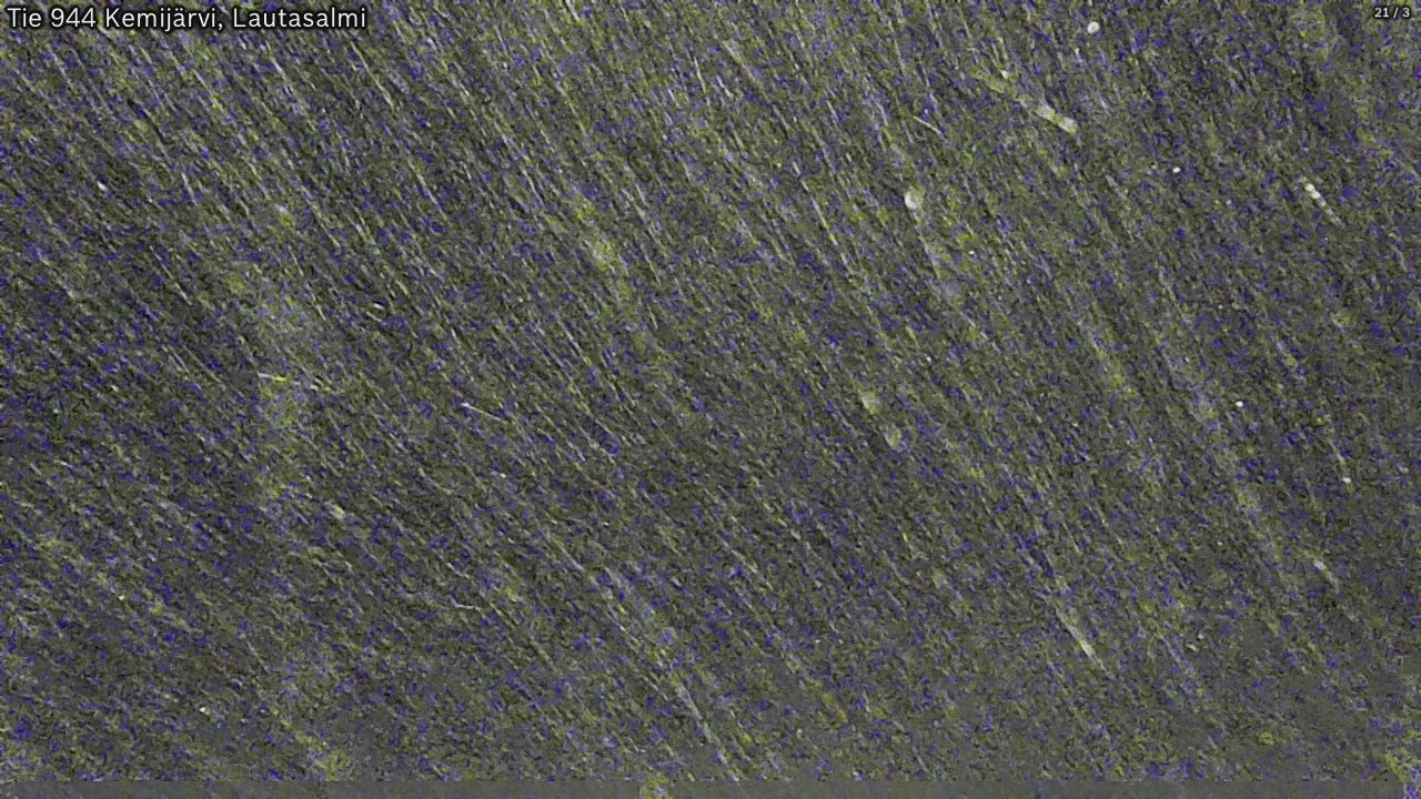 Weather Camera Image Väg 944 Kemijärvi, Lautasalmi, Kemijärvi, Lappi