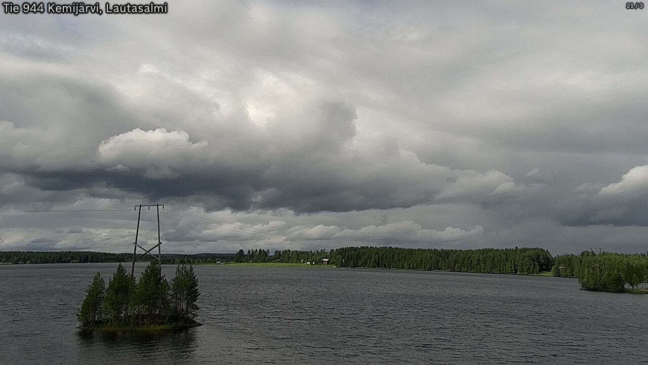Kelikamerat Kuva Tie 944 Kemijärvi, Lautasalmi, Kemijärvi, Lappi