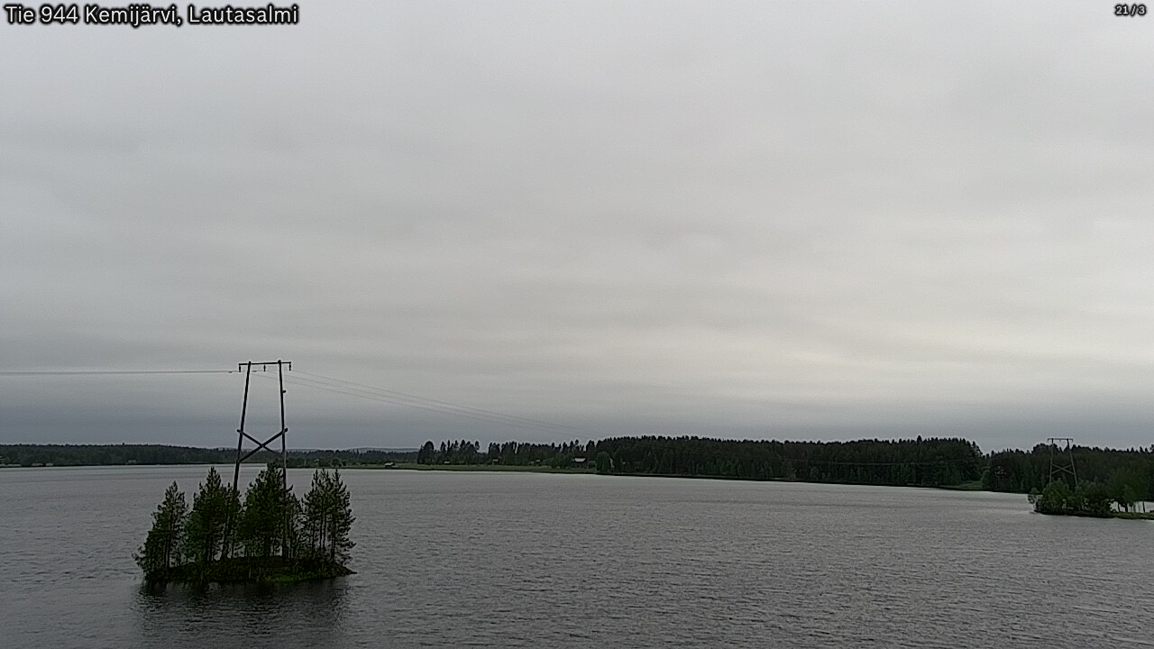 Kelikamerat Kuva Tie 944 Kemijärvi, Lautasalmi, Kemijärvi, Lappi