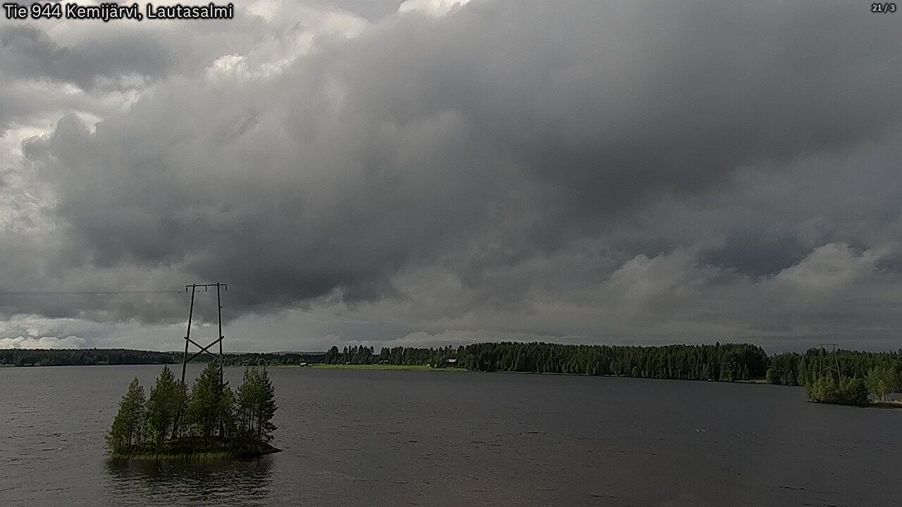 Kelikamerat Kuva Tie 944 Kemijärvi, Lautasalmi, Kemijärvi, Lappi