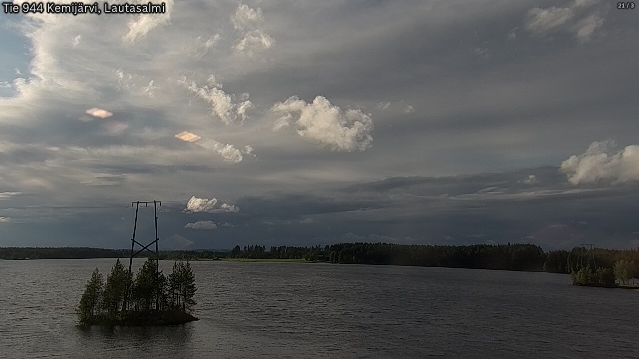 Kelikamerat Kuva Tie 944 Kemijärvi, Lautasalmi, Kemijärvi, Lappi