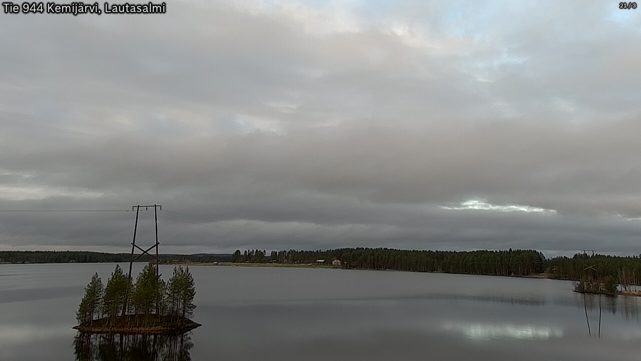 Kelikamerat Kuva Tie 944 Kemijärvi, Lautasalmi, Kemijärvi, Lappi