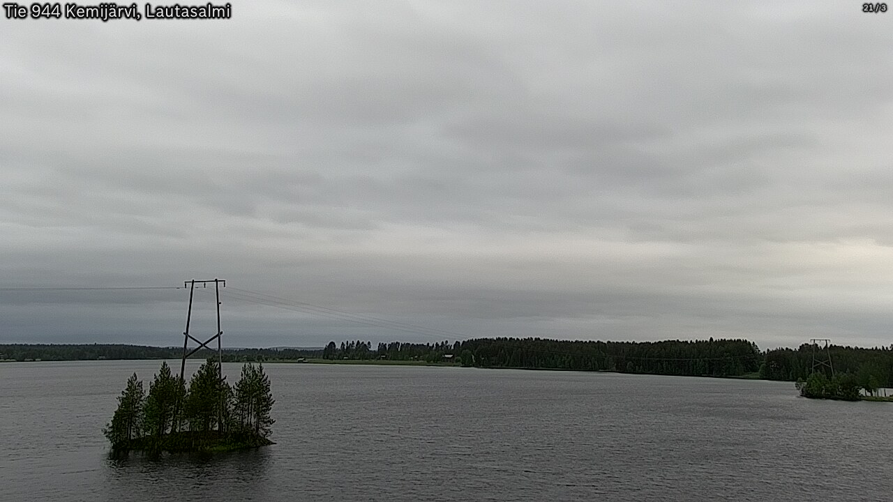 Kelikamerat Kuva Tie 944 Kemijärvi, Lautasalmi, Kemijärvi, Lappi