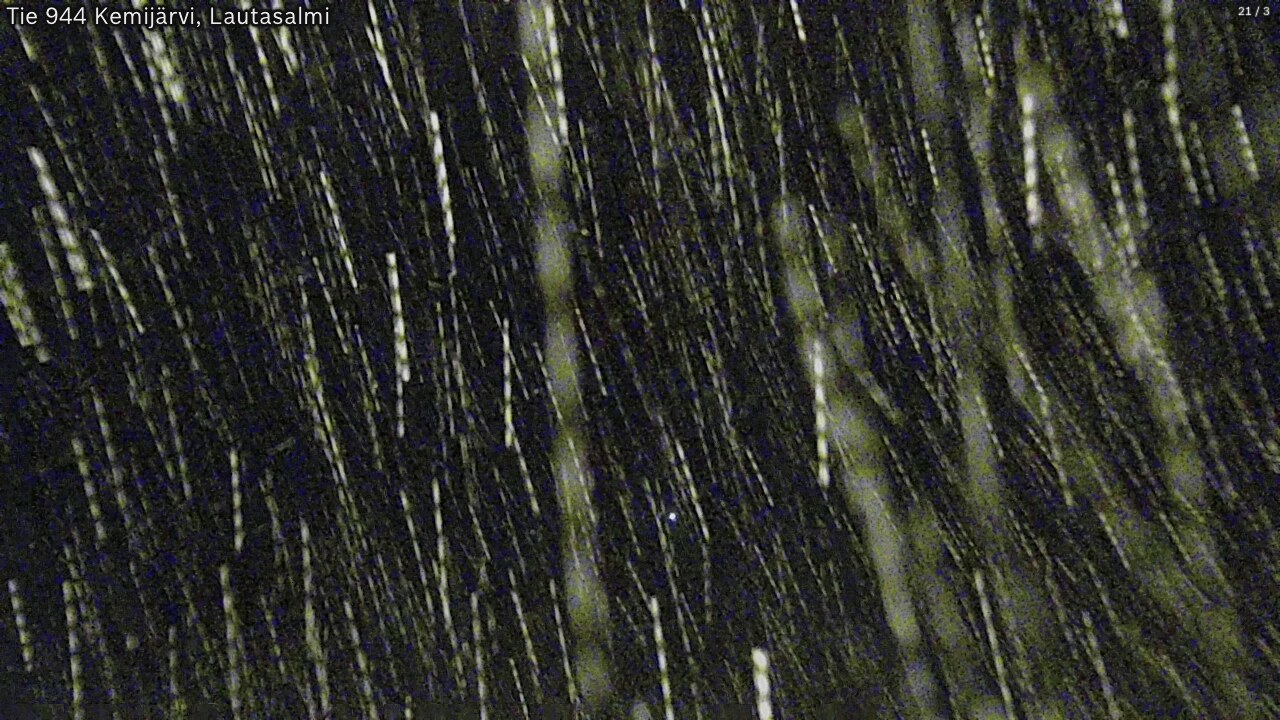 Weather Camera Image Väg 944 Kemijärvi, Lautasalmi, Kemijärvi, Lappi