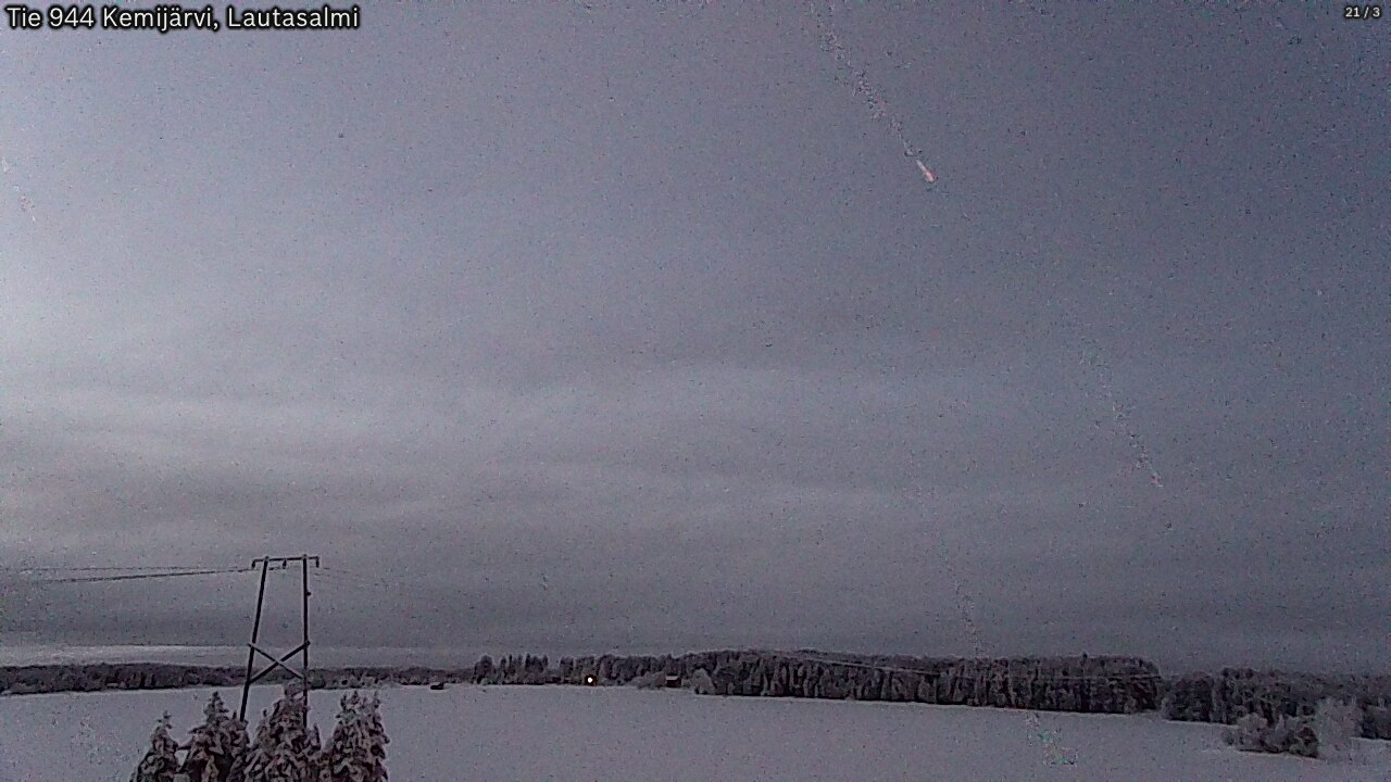 Kelikamerat Kuva Tie 944 Kemijärvi, Lautasalmi, Kemijärvi, Lappi