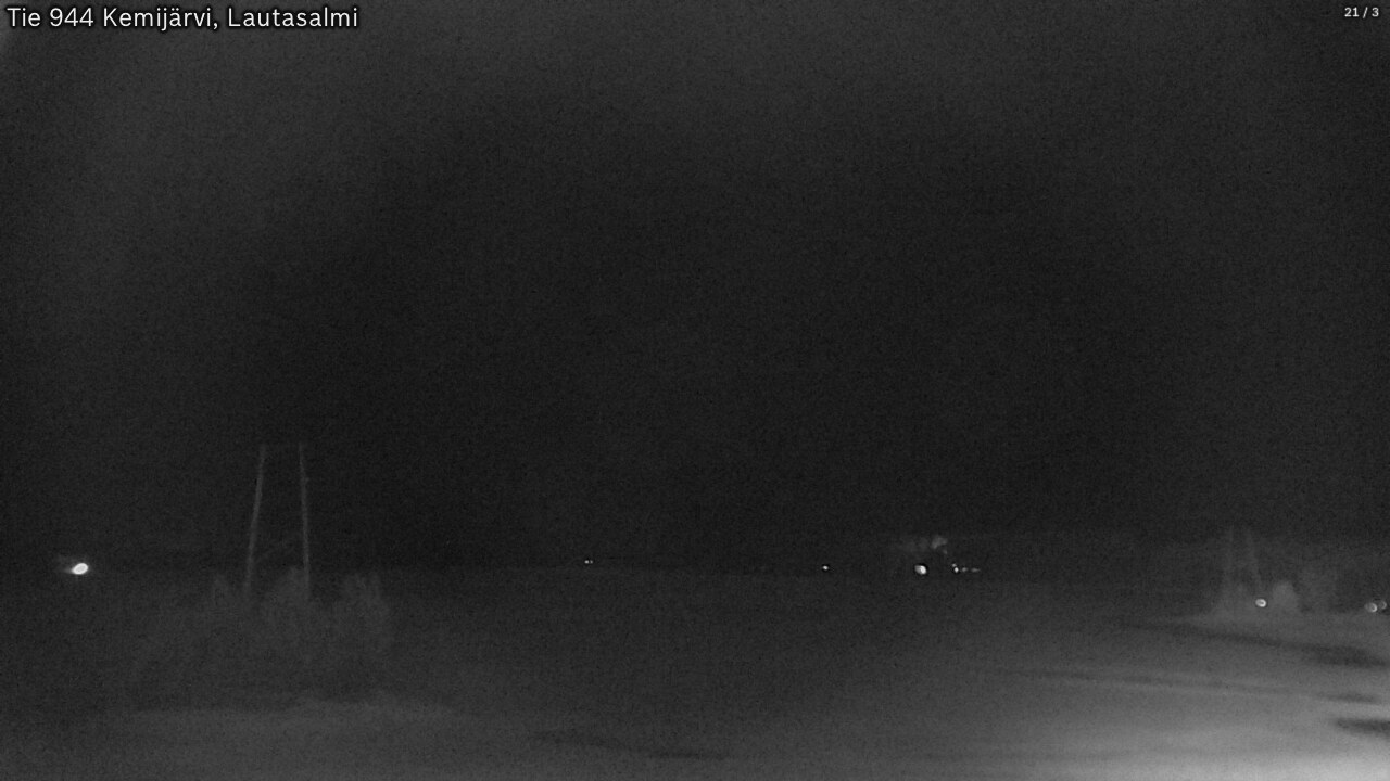 Kelikamerat Kuva Tie 944 Kemijärvi, Lautasalmi, Kemijärvi, Lappi