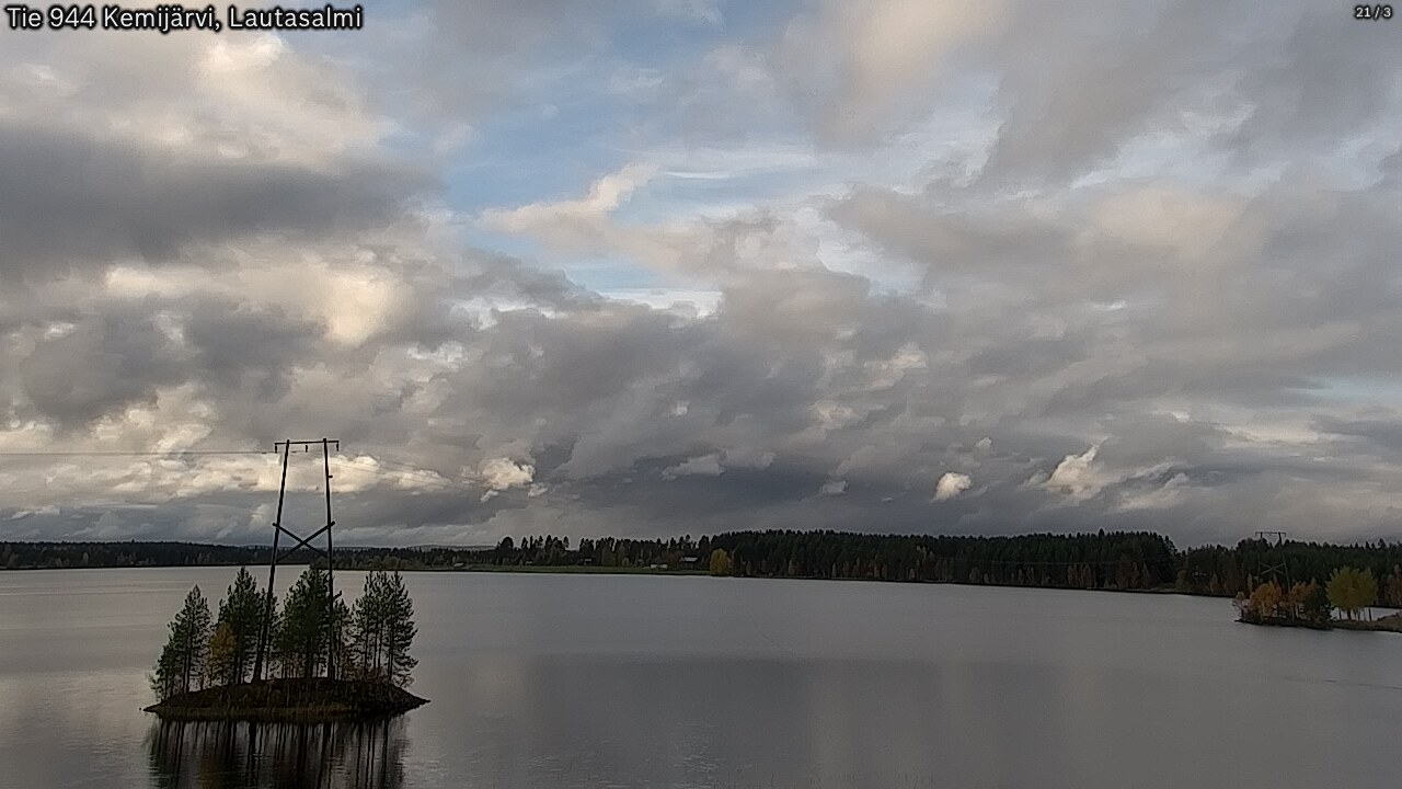 Kelikamerat Kuva Tie 944 Kemijärvi, Lautasalmi, Kemijärvi, Lappi