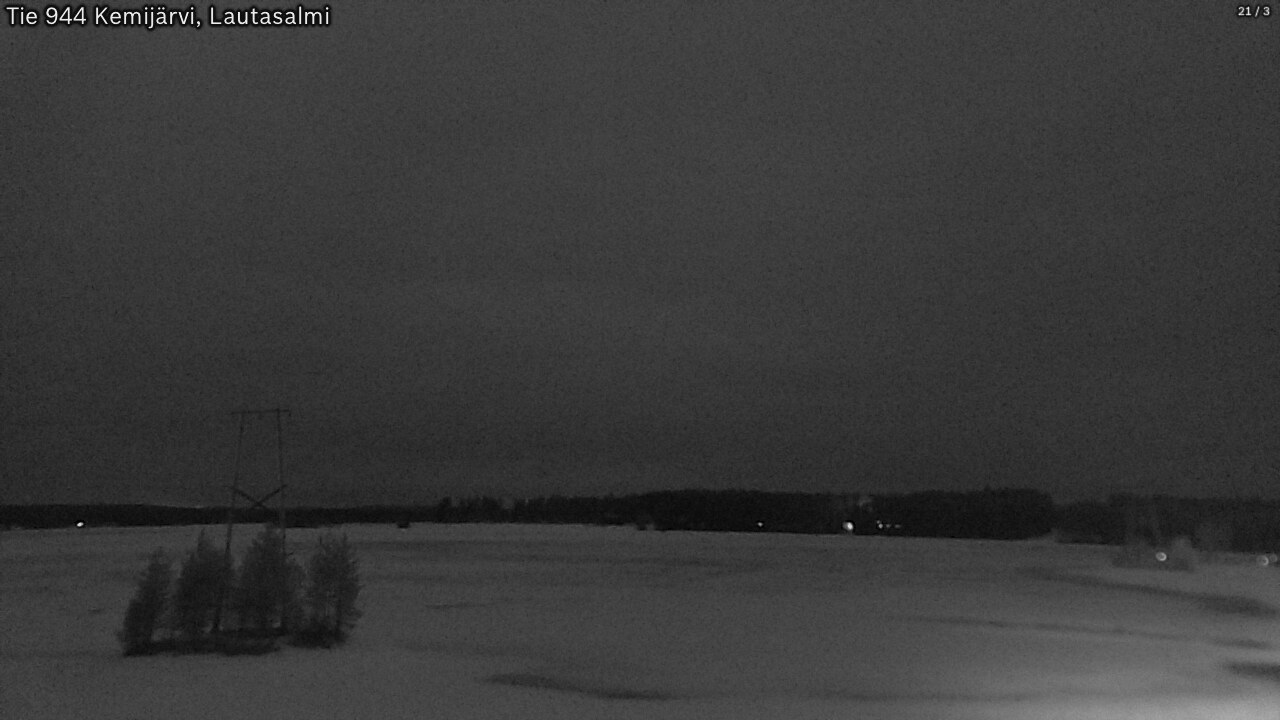 Kelikamerat Kuva Tie 944 Kemijärvi, Lautasalmi, Kemijärvi, Lappi