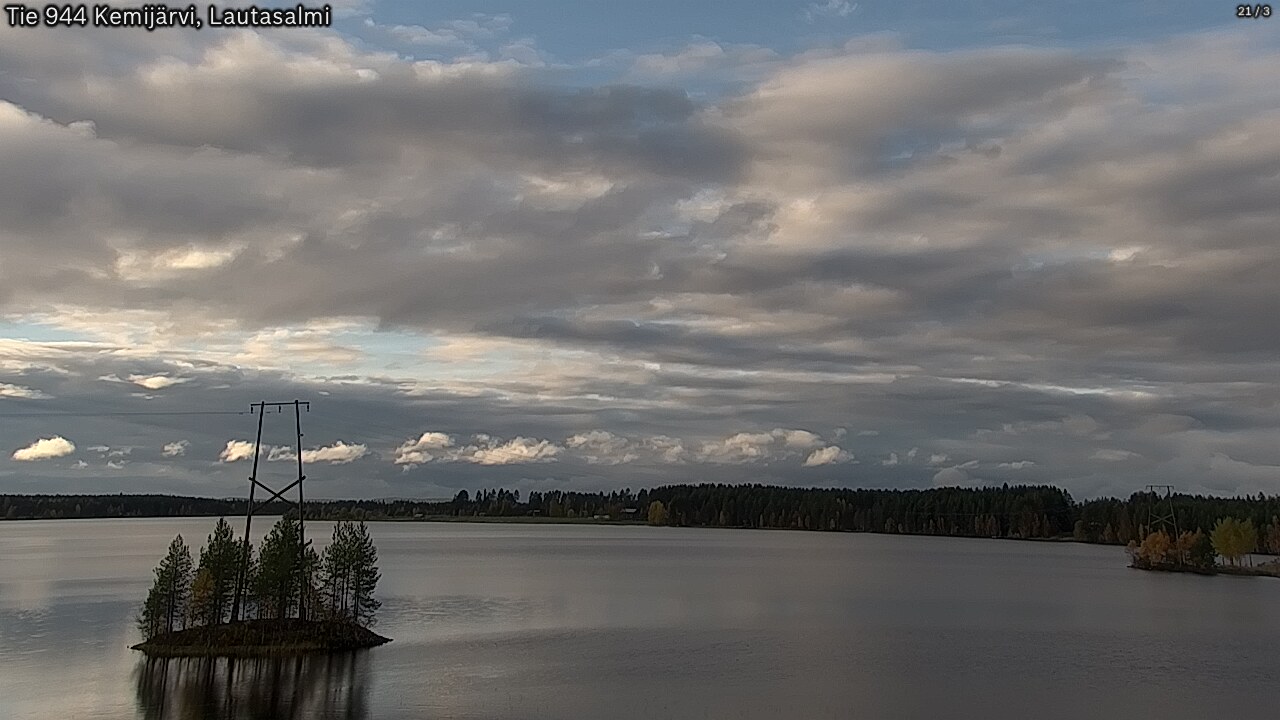 Kelikamerat Kuva Tie 944 Kemijärvi, Lautasalmi, Kemijärvi, Lappi