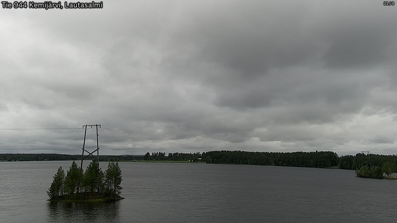 Kelikamerat Kuva Tie 944 Kemijärvi, Lautasalmi, Kemijärvi, Lappi