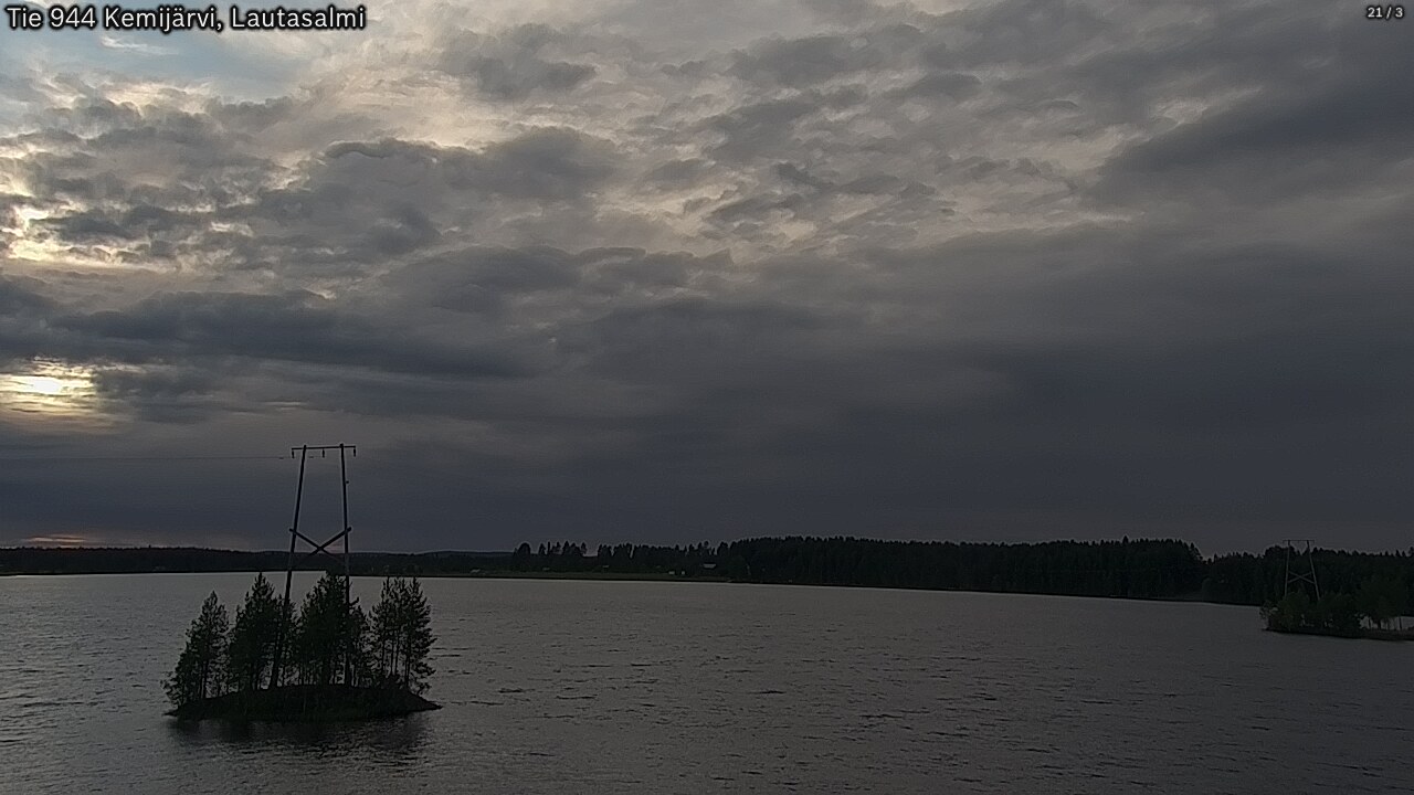 Kelikamerat Kuva Tie 944 Kemijärvi, Lautasalmi, Kemijärvi, Lappi