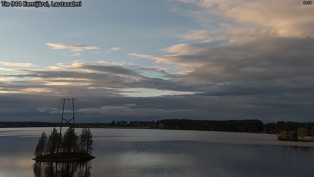 Kelikamerat Kuva Tie 944 Kemijärvi, Lautasalmi, Kemijärvi, Lappi
