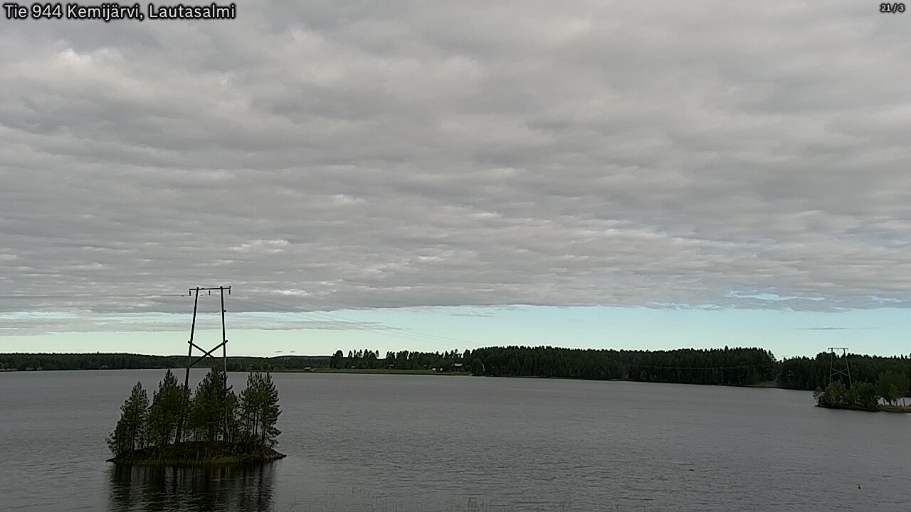 Weather Camera Image Road 944 Kemijärvi, Lautasalmi, Kemijärvi, Lappi