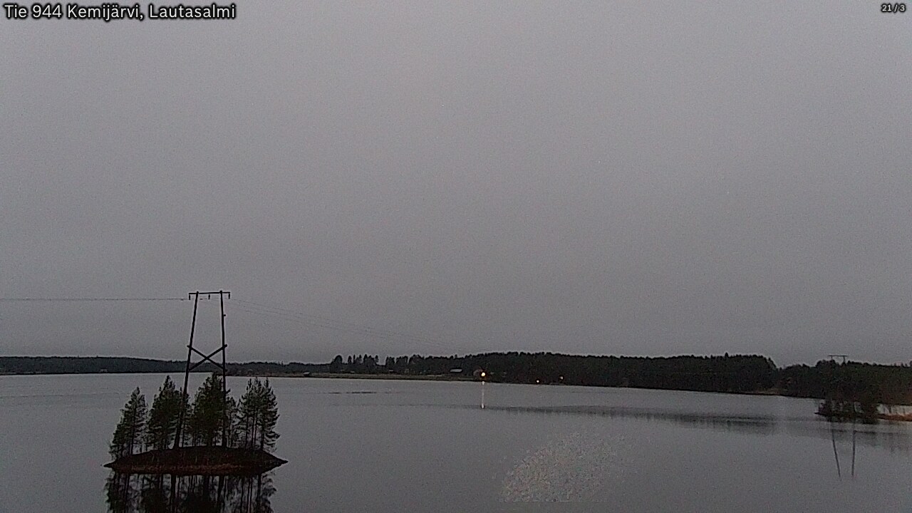 Kelikamerat Kuva Tie 944 Kemijärvi, Lautasalmi, Kemijärvi, Lappi