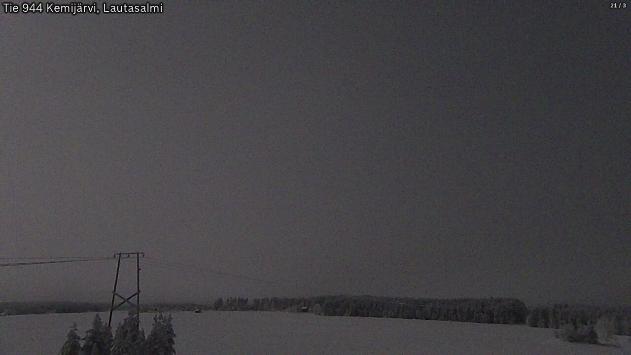 Kelikamerat Kuva Tie 944 Kemijärvi, Lautasalmi, Kemijärvi, Lappi