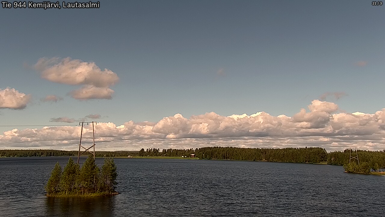 Weather Camera Image Väg 944 Kemijärvi, Lautasalmi, Kemijärvi, Lappi