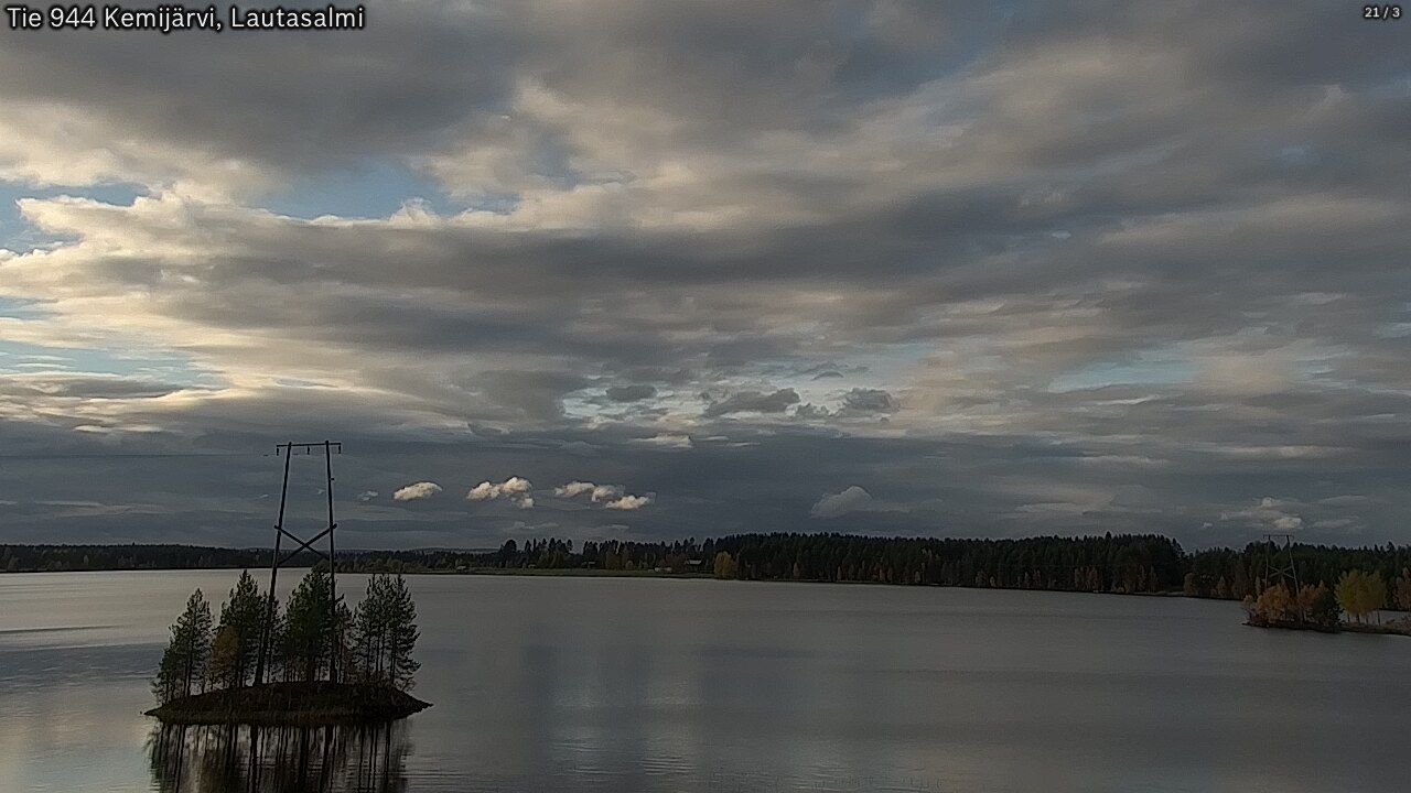 Kelikamerat Kuva Tie 944 Kemijärvi, Lautasalmi, Kemijärvi, Lappi