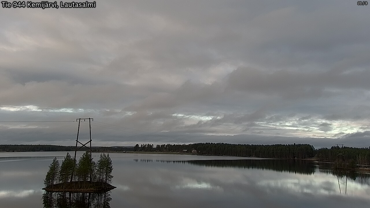 Kelikamerat Kuva Tie 944 Kemijärvi, Lautasalmi, Kemijärvi, Lappi