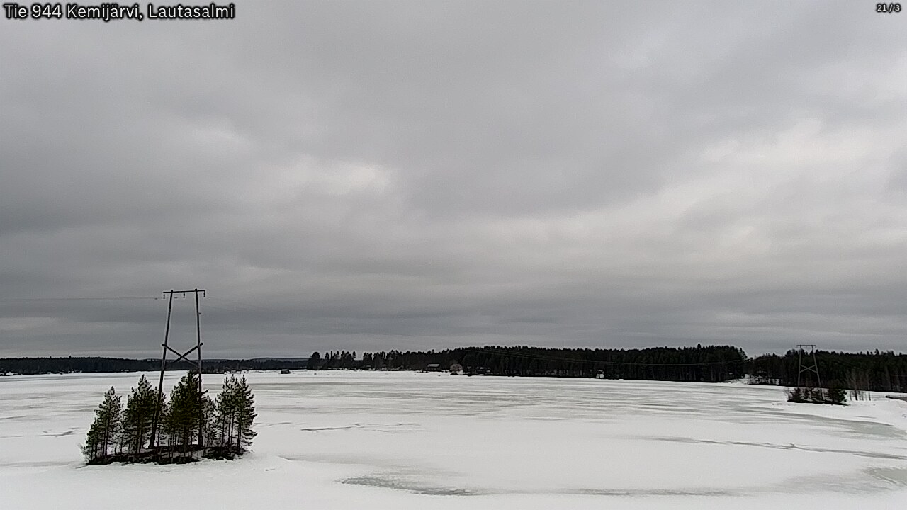 Kelikamerat Kuva Tie 944 Kemijärvi, Lautasalmi, Kemijärvi, Lappi