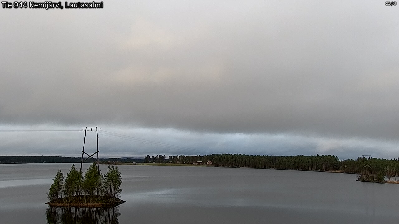 Kelikamerat Kuva Tie 944 Kemijärvi, Lautasalmi, Kemijärvi, Lappi