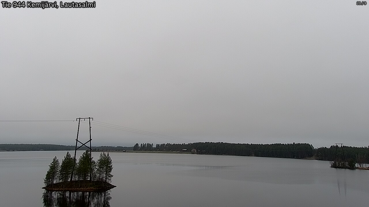 Kelikamerat Kuva Tie 944 Kemijärvi, Lautasalmi, Kemijärvi, Lappi