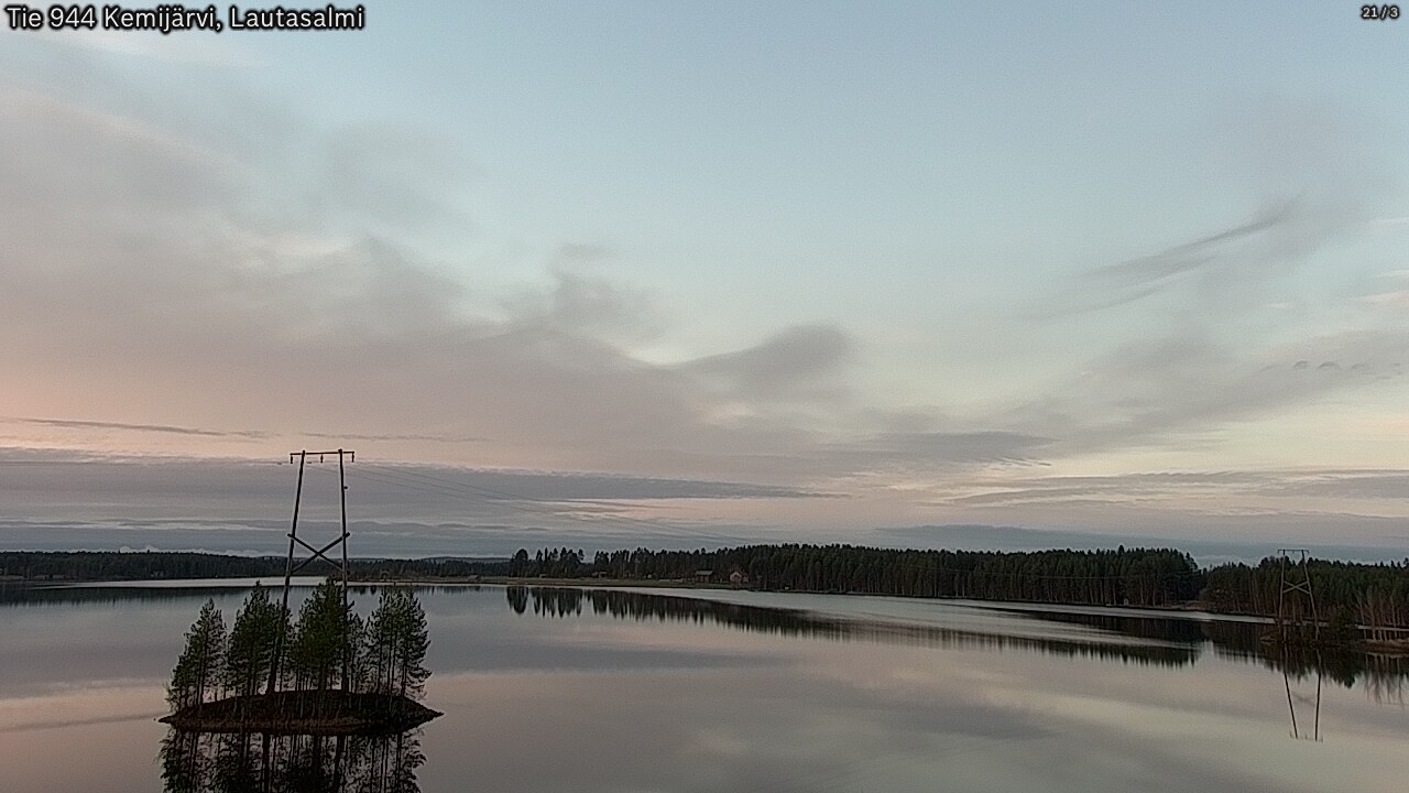 Kelikamerat Kuva Tie 944 Kemijärvi, Lautasalmi, Kemijärvi, Lappi