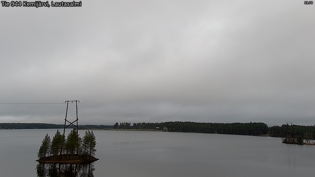 Kelikamerat Kuva Tie 944 Kemijärvi, Lautasalmi, Kemijärvi, Lappi
