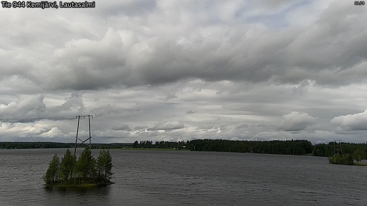 Kelikamerat Kuva Tie 944 Kemijärvi, Lautasalmi, Kemijärvi, Lappi