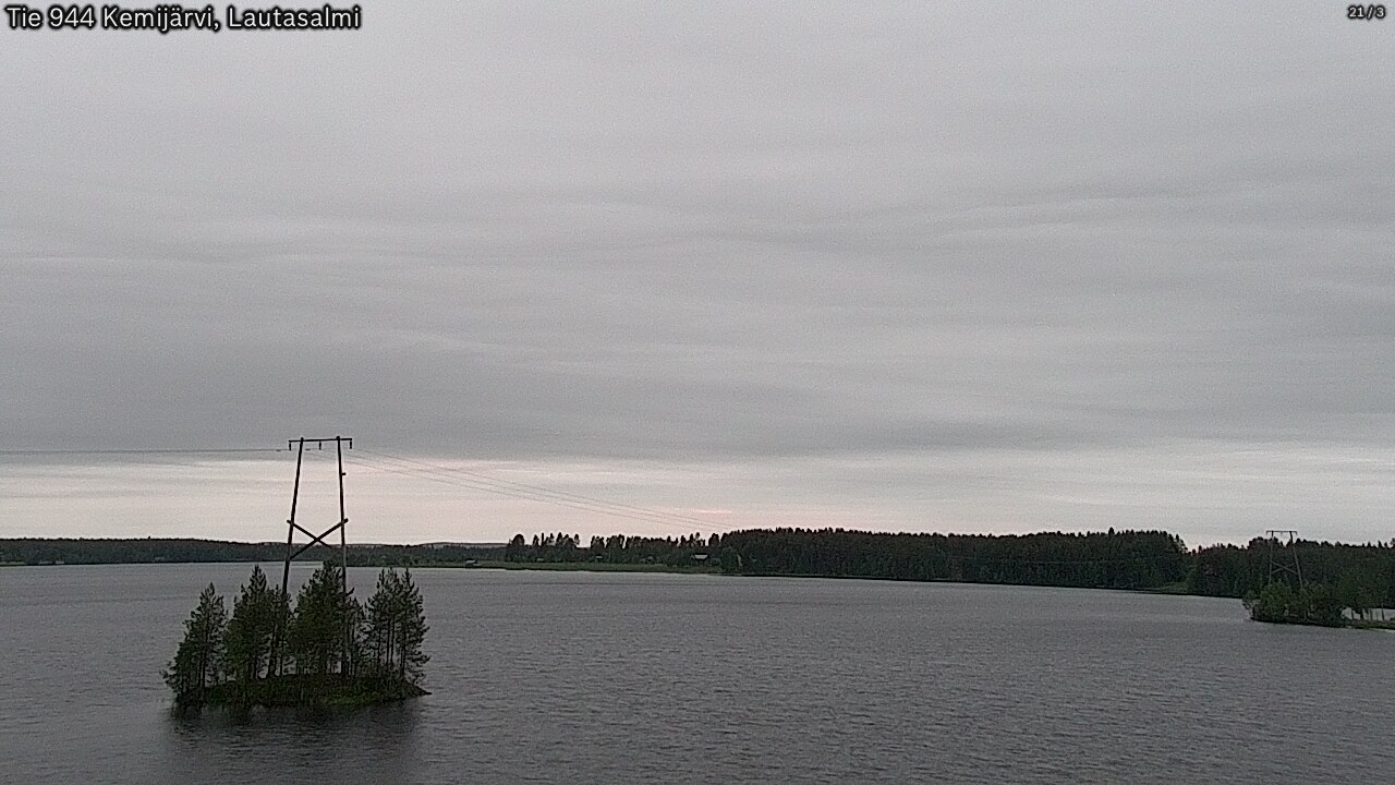 Kelikamerat Kuva Tie 944 Kemijärvi, Lautasalmi, Kemijärvi, Lappi