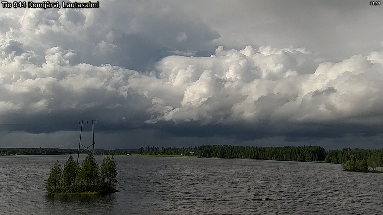 Kelikamerat Kuva Tie 944 Kemijärvi, Lautasalmi, Kemijärvi, Lappi