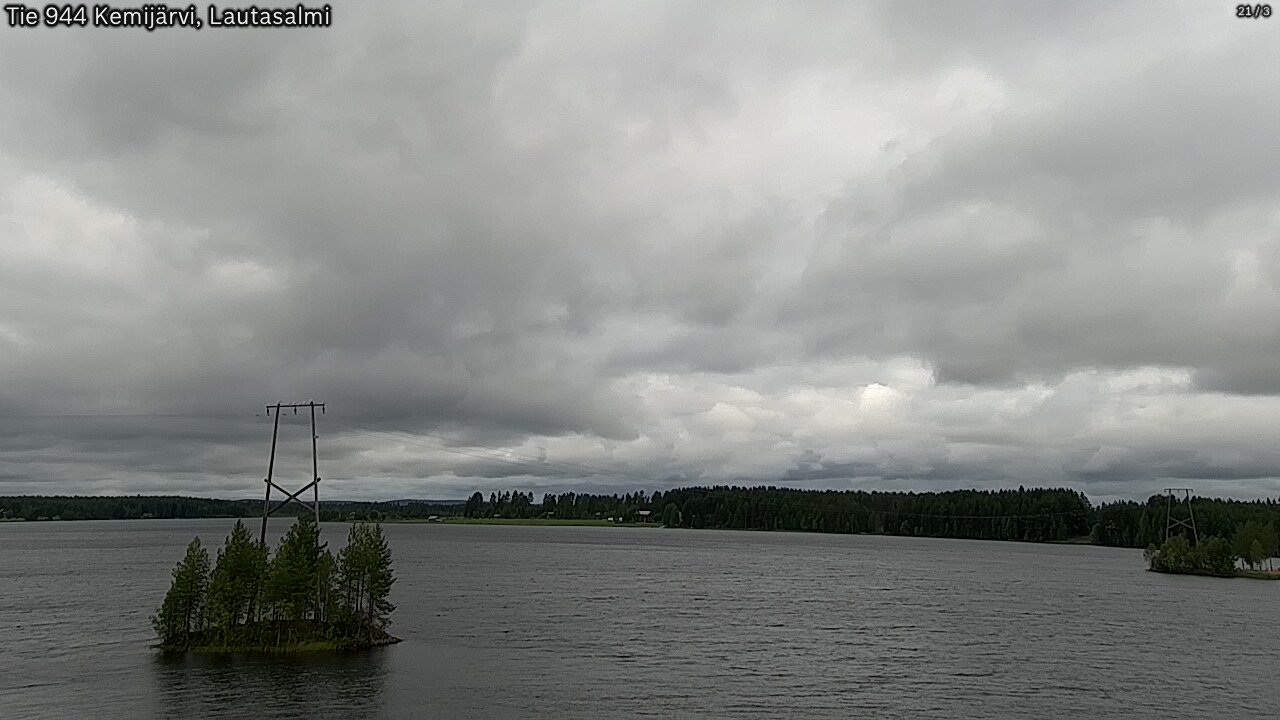 Kelikamerat Kuva Tie 944 Kemijärvi, Lautasalmi, Kemijärvi, Lappi