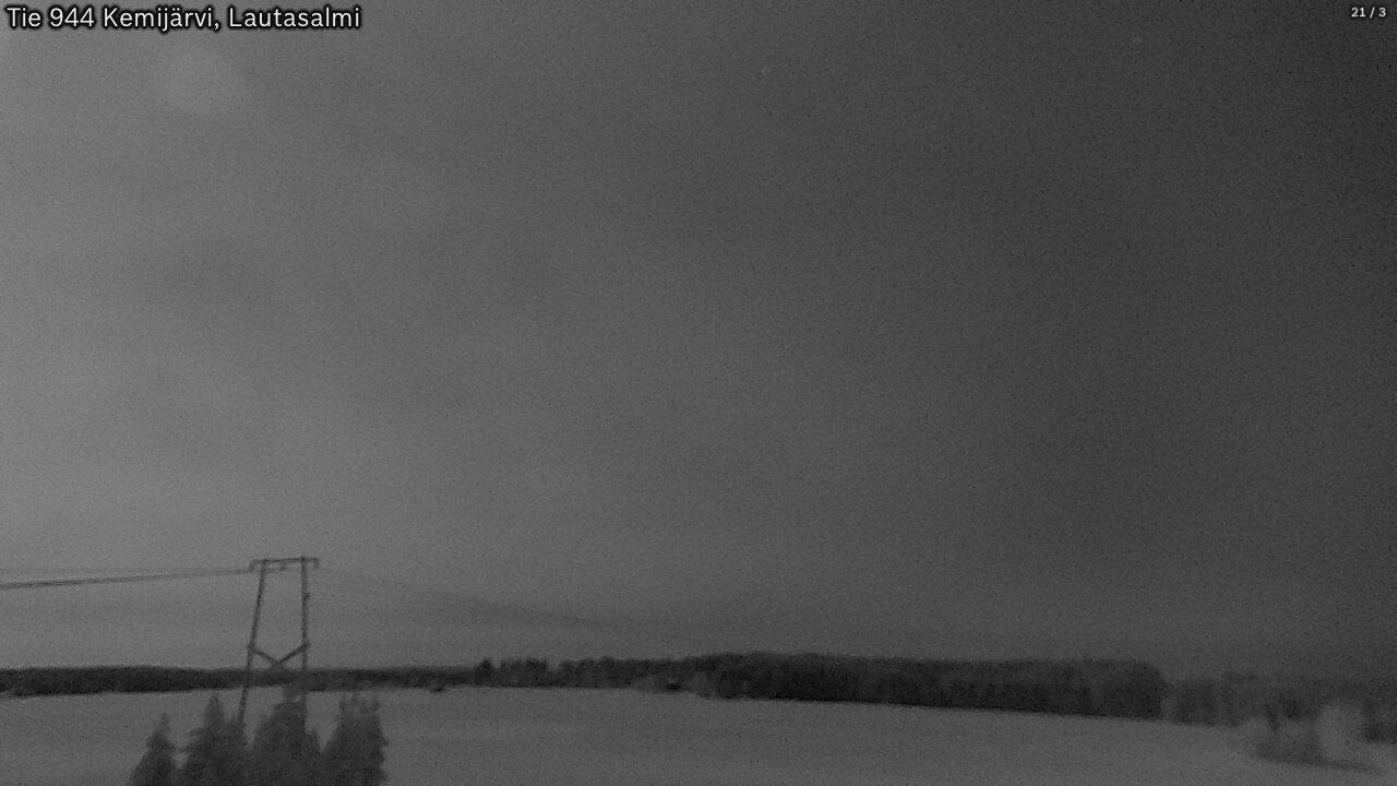 Kelikamerat Kuva Tie 944 Kemijärvi, Lautasalmi, Kemijärvi, Lappi