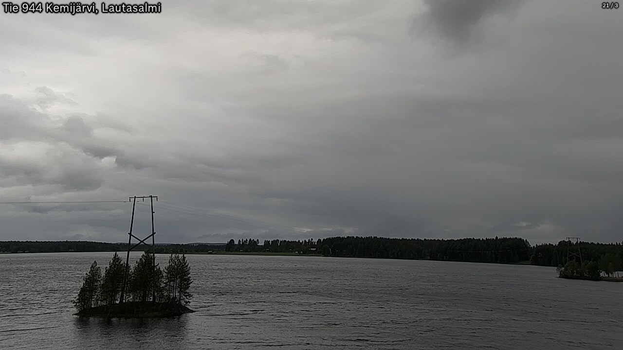 Kelikamerat Kuva Tie 944 Kemijärvi, Lautasalmi, Kemijärvi, Lappi