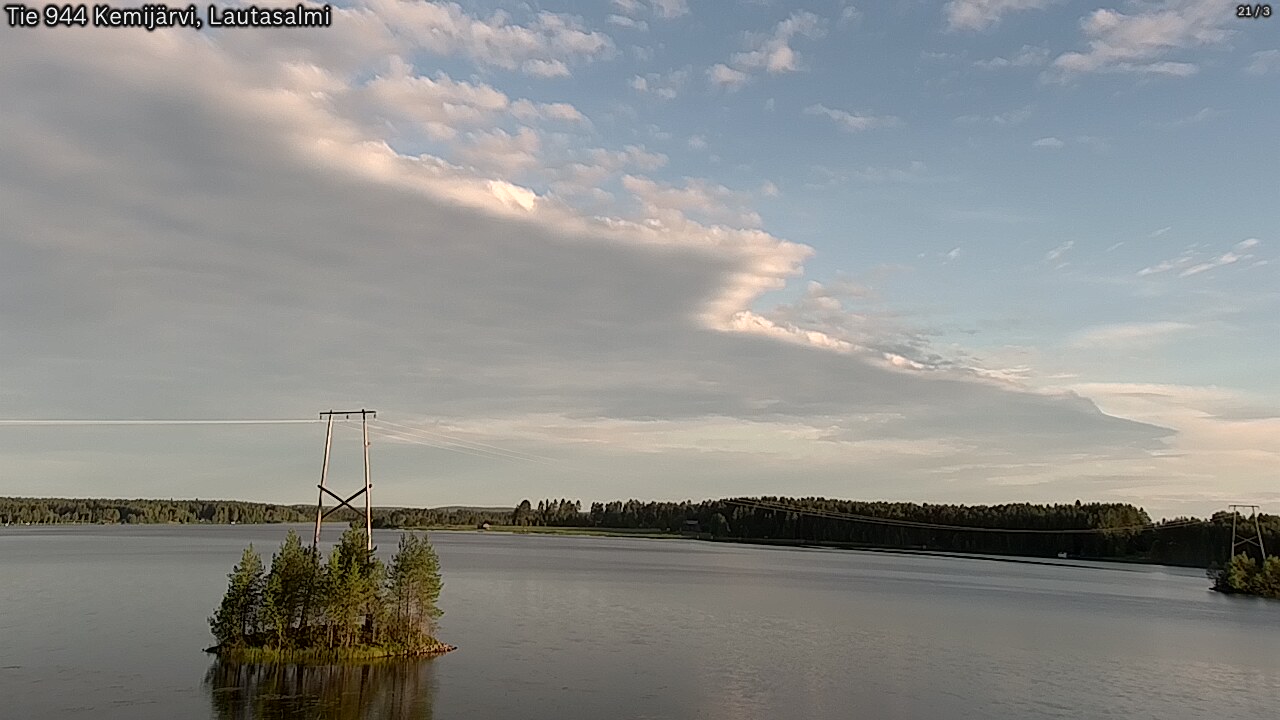 Kelikamerat Kuva Tie 944 Kemijärvi, Lautasalmi, Kemijärvi, Lappi