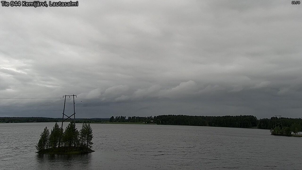Kelikamerat Kuva Tie 944 Kemijärvi, Lautasalmi, Kemijärvi, Lappi