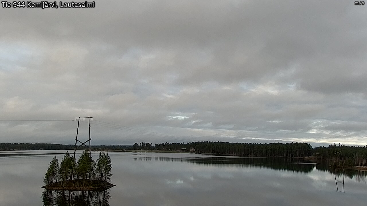Kelikamerat Kuva Tie 944 Kemijärvi, Lautasalmi, Kemijärvi, Lappi