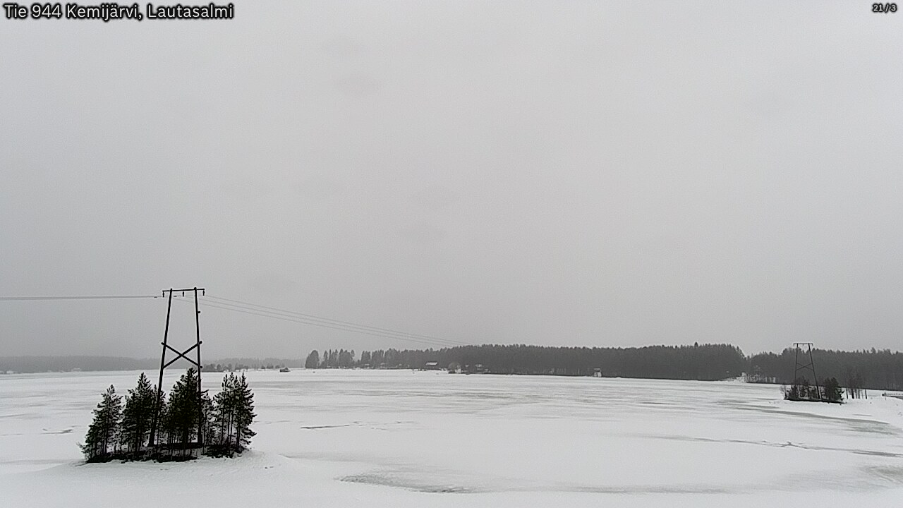 Kelikamerat Kuva Tie 944 Kemijärvi, Lautasalmi, Kemijärvi, Lappi