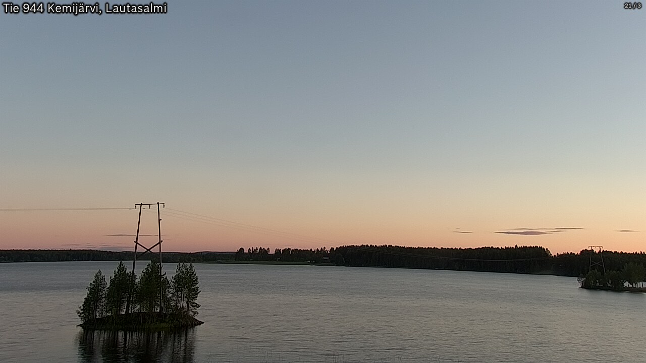 Kelikamerat Kuva Tie 944 Kemijärvi, Lautasalmi, Kemijärvi, Lappi