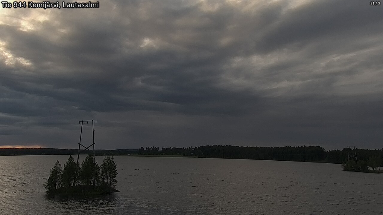 Kelikamerat Kuva Tie 944 Kemijärvi, Lautasalmi, Kemijärvi, Lappi