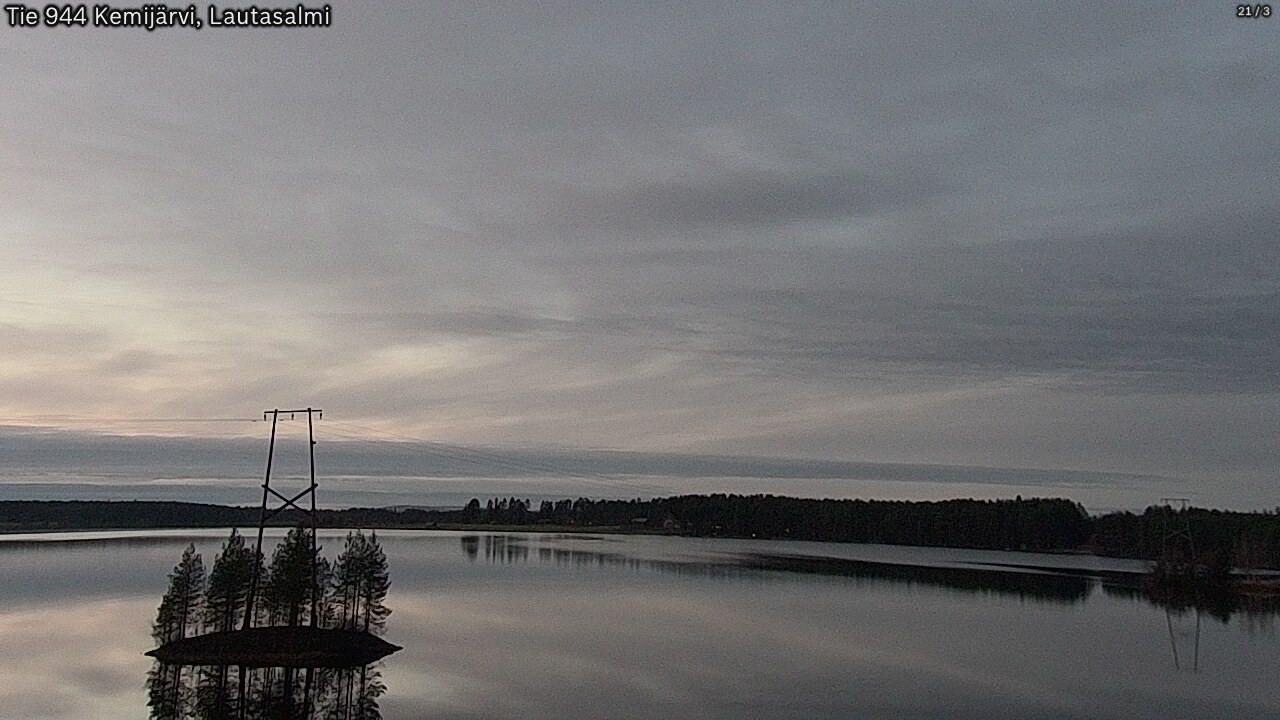 Kelikamerat Kuva Tie 944 Kemijärvi, Lautasalmi, Kemijärvi, Lappi