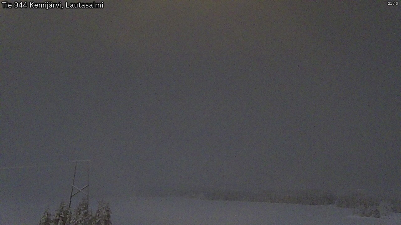 Kelikamerat Kuva Tie 944 Kemijärvi, Lautasalmi, Kemijärvi, Lappi