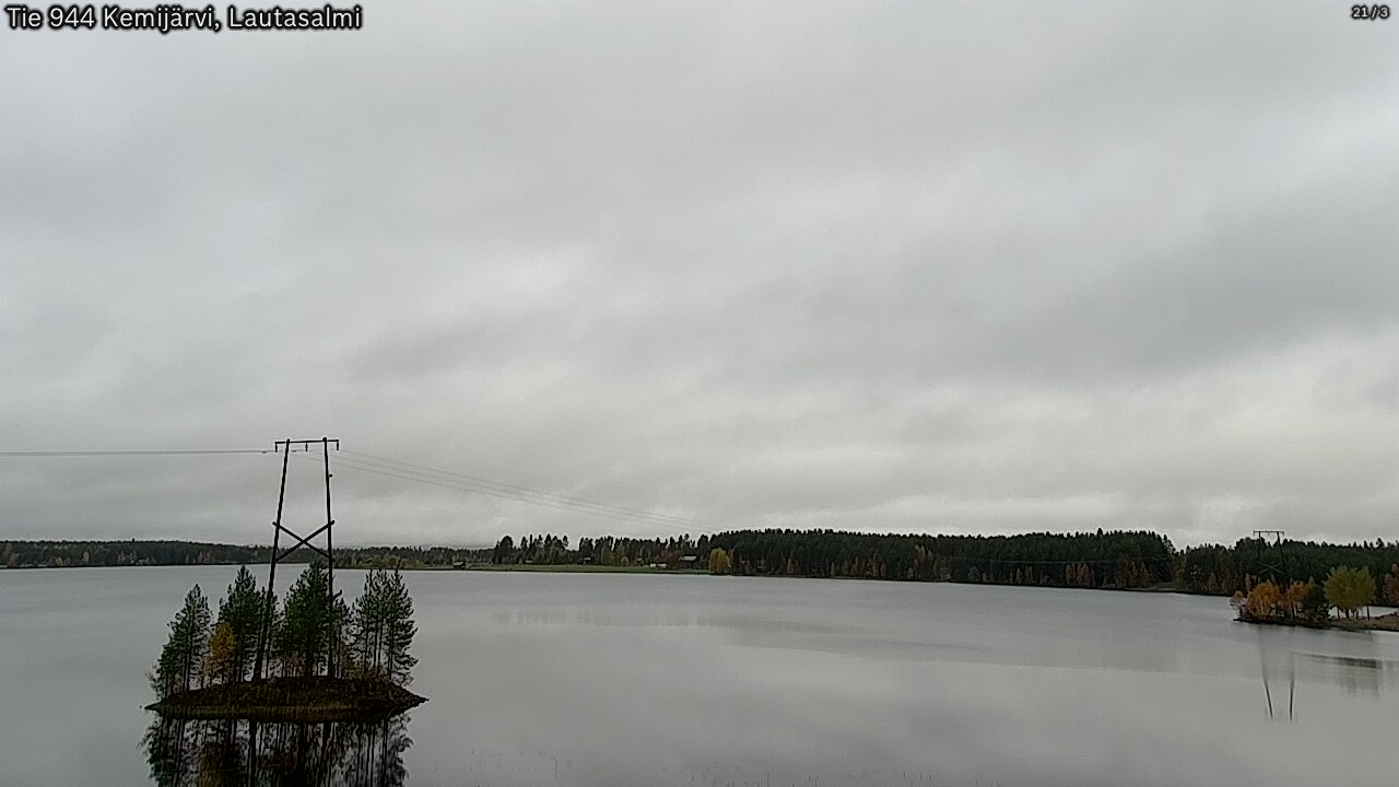 Kelikamerat Kuva Tie 944 Kemijärvi, Lautasalmi, Kemijärvi, Lappi